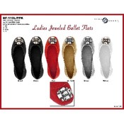 Ladies Jeweled Ballet Flat