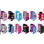 Women's Neon Crew Socks 3 Pack