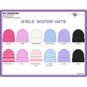 Knit Hats Girls Cuffed