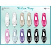 Ladies 1 Pack Fishnet Footies