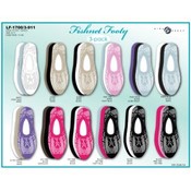 Ladies 3 Pack Fishnet Footies