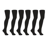 Women's Sweaterknit Footed Tights - Black