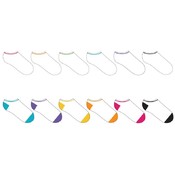 Women's Fashion No Show Socks - White