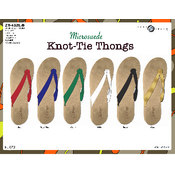 Ladies Knot Tied Thong