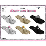 Ladies Chunky Jewel Thong