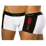 Mens Clever Two Tone Pirate Boxer Brief