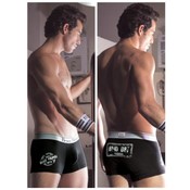 Mens Beau Mode Logo Trunk Black
