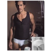 Mens Beau Monde White Brief