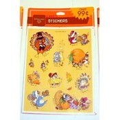 Thanksgiving Holiday Fall Stickers Item #99TSS20F
