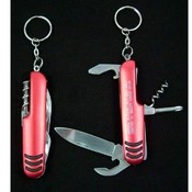 High Quality Metal Imprinted Pocket Knife Keychain