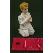 Polyresin Praying Boy Figurine