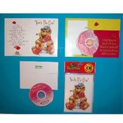 Assorted Greeting Cards with a 10 Song CD Enclosed