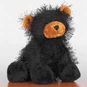 WEBKINZ Black Bear Plush Stuffed Animal