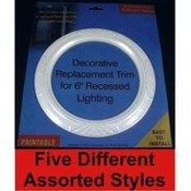 Decorative Replacement Trim for Recessed Lighting