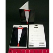 8 Tuxedo Invitations and Envelopes