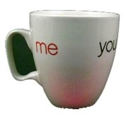 12 Ounce "You" and "Me" Latte Mugs