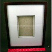 Shadow Picture Frame with Wood Trim