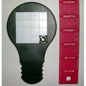 Promotional Puzzle Scrambler - Light Bulb Black