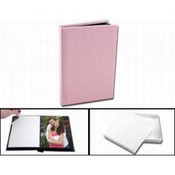 Quality 4"x 6" Pink Self Stick Baby Photo Album