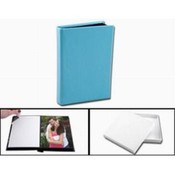 Quality 4"x 6" Blue Self Stick Baby Photo Album
