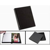 Quality Faux 2.5" x 3.5" Leather Self Stick Photo