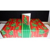 Christmas Cardboard Short Rectangular Food Box