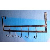 Over-The-Door Chrome Coat Rack