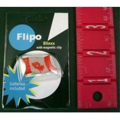 Flashing Illuminated LED Canadian Flag Magnet