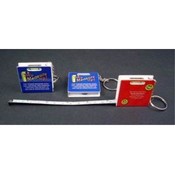 Imprinted Tape Measure/Leveler Keychain
