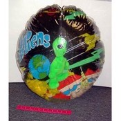 30" Plush Alien Blow Up