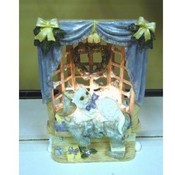 Handcrafted Poilyresin Cat Night Light
