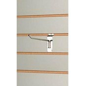 4 Inch Economy Chrome Slatwall Hooks