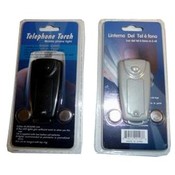 Black and Grey Mini Mobile Phone LED Torch Light