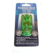 Clear Green Mini Mobile Phone LED Torch Light