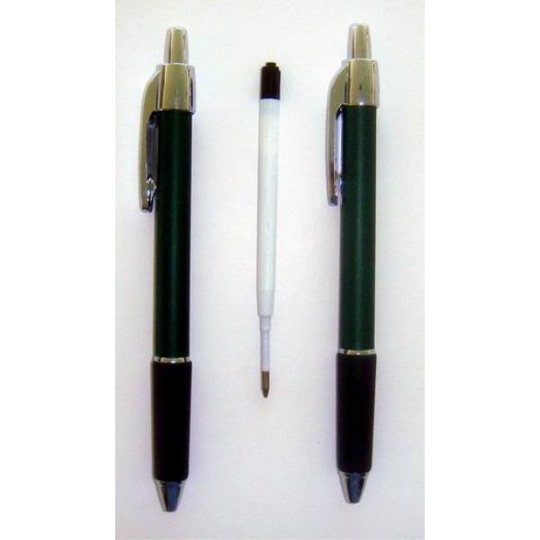 Plastic Green Retractable Pen
