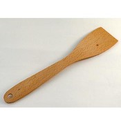 12" Curved Wooden Spatula