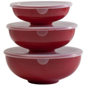 Prep Bowls, Set of 2, 4, 8 oz. with 3 Lids