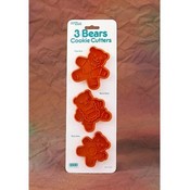 Three Bears Cookie Cutters