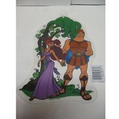 NIB HERCULES STYLE 2 WINDOW CLING 12 PCS