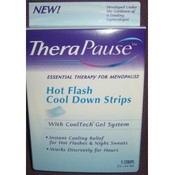 hot flash cool down strips