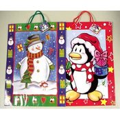 Pop-Up 3-D Christmas Gift Bags X-Large