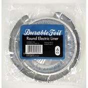 Round Electric Burner Foil Liners - 6 Pack