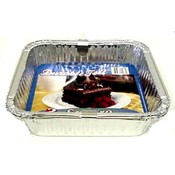 Square Foil Cake Pan - 3 Pack