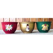 Christmas Planter 8"