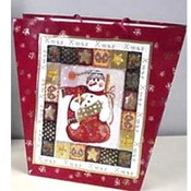 Holiday Trapezoid Style Gift Bag