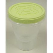 3 Cup Tall Plastic Container
