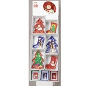 Christmas Dish and Tray Floor Display