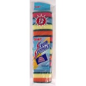 12pk-  Foam Scrub Sponges