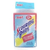 12pk-  Scouring Pads