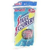 2pk Stainless Steel Scourers